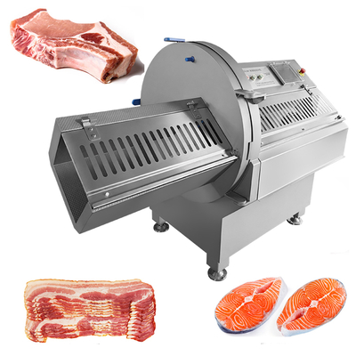 Machine congelée de découpage de poissons avec la trancheuse Tempreture d'os autour du degré -4