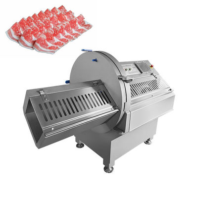 Machine de découpe à haute précision et à grande vitesse pour os et sans os pour viande congelée avec écran tactile convivial