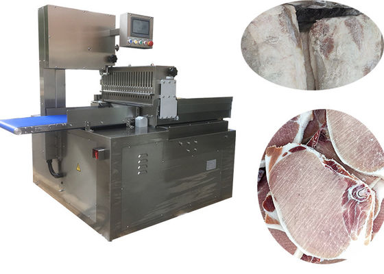 Le coupeur congelé de trancheuse de viande de découpeuse automatique commerciale d'os nervure la machine de scie pour le trotteur des porcs