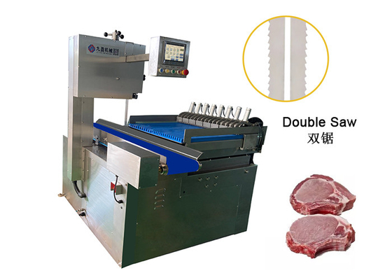 le double à haute production de viande de 440V 7.2HP a vu le coupeur automatique d'os de découpeuse