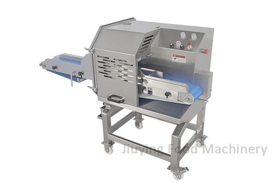 découpeuse de alimentation de convoyeur de largeur d'admission de 145mm pour la viande cuite et réfrigérée