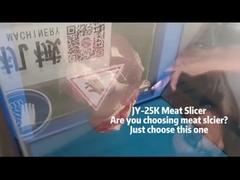 JY-25K trancheuse de viande surgelée et machine de contrôle des portions