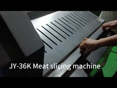 JY-36K Machines horizontales de découpe de tranches de viande pour viande de bœuf congelée avec lame de faucille