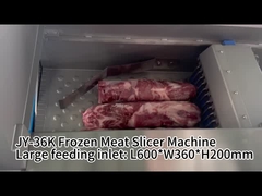 Machine à découper de la viande industrielle polyvalente pour découper du bœuf congelé d'épaisseur réglable