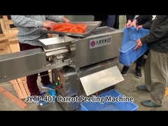 Éplucheuse de carottes commerciale pour transformateur de légumes avec 40-60 pièces/min